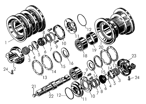 Катки однобортные и двубортные Б-170